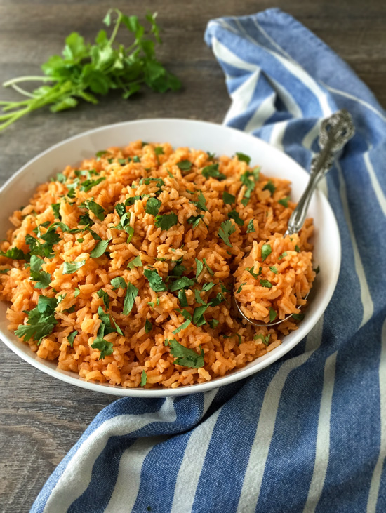Easy Mexican Rice - Healthier Dishes