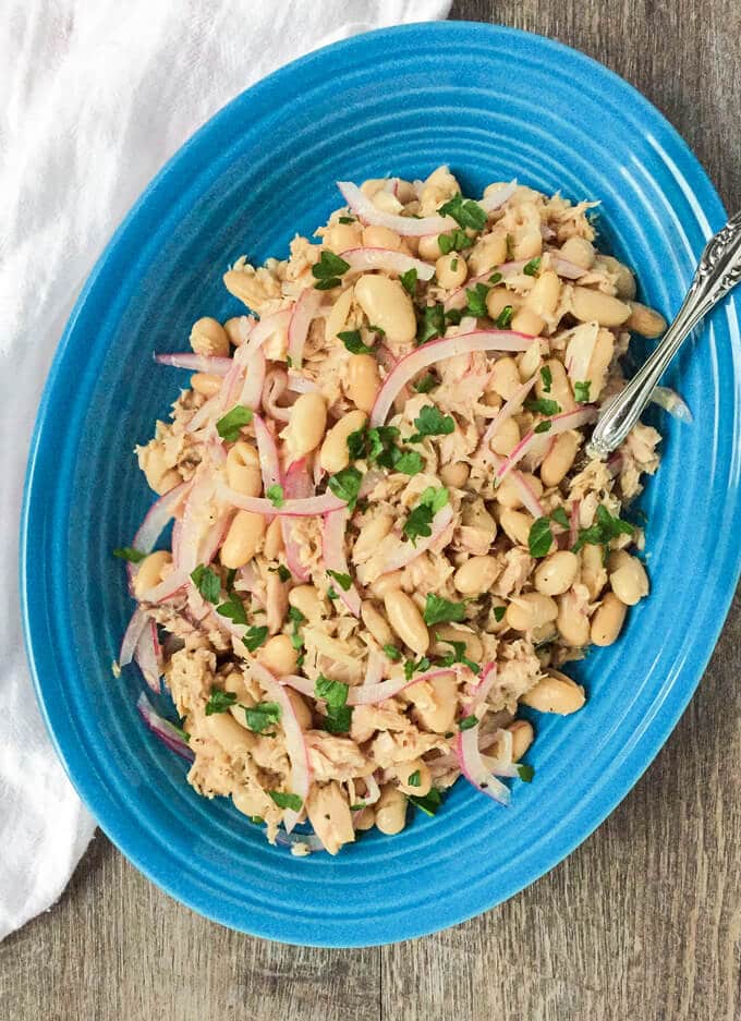 Tuna with Cannellini Beans