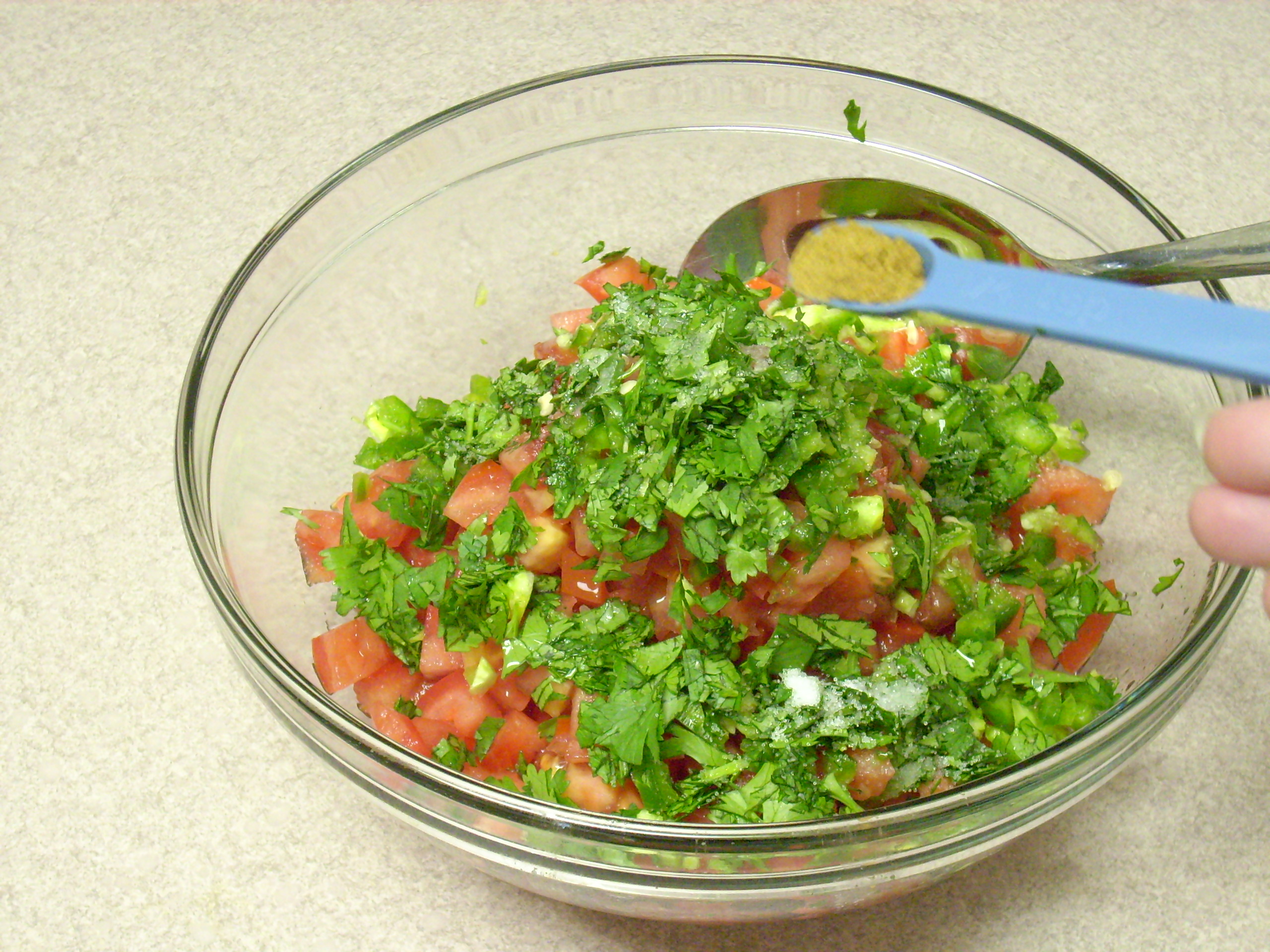 Fresh Mexican Salsa - Healthier Dishes