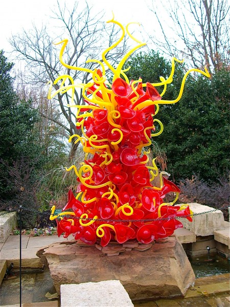 Chihuly - mexican hat and horn tower