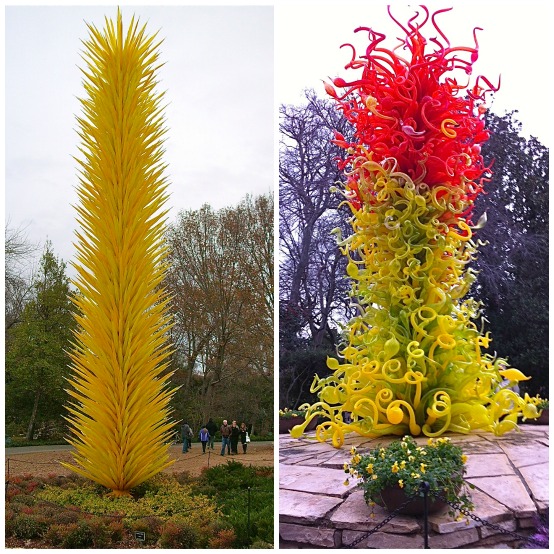 chihuly exhibit - icicle