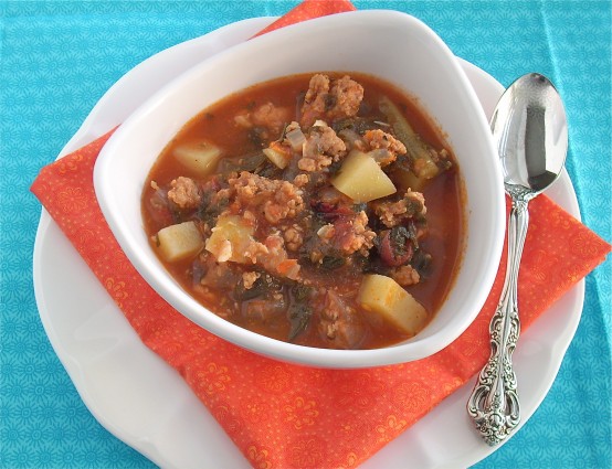 italian sausage kale potato soup