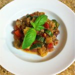 Roasted Ratatouille with Sausage
