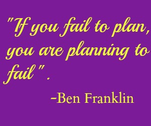Fail to plan quote