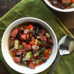 Black Bean and Andouille Sausage Soup
