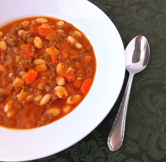 Beef and White Bean Soup