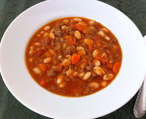 Beef and White Bean Soup