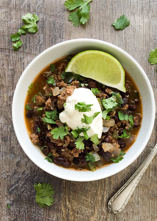 Beef and Black Bean Soup 
