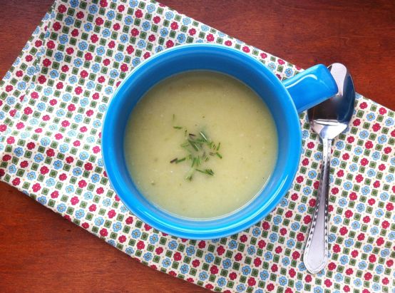 Creamy Celery Potato Soup 