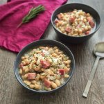 Slow Cooker White Bean and Ham Soup