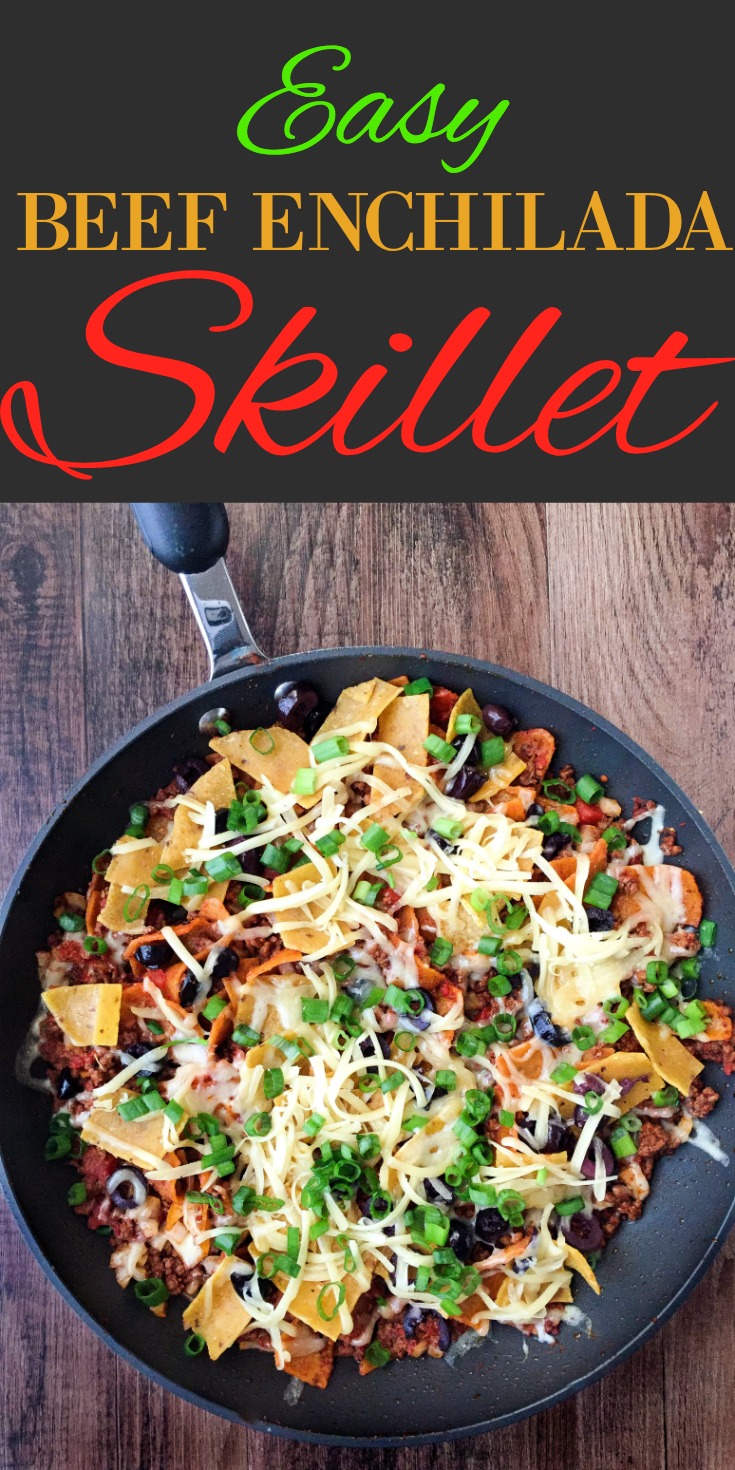 Beef Enchilada Skillet - Healthier Dishes