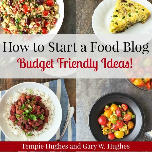 How to Start a Food Blog ebook