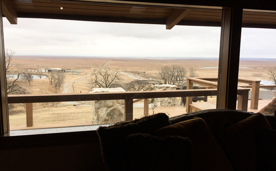 The Lodge Living Room View