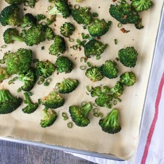 Smoky Roasted Broccoli with Scallions