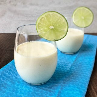 This Tropical Smoothie recipes makes a good healthy snack or tasty treat on a hot day!