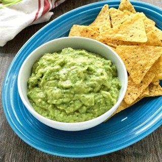 This Green Sauce is a healthy and easy dip made with fresh tomatillos and avocado.