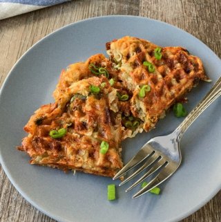 These waffle iron hash browns are deliciously crispy on the outside and creamy on the inside. Packed with flavor, these cheesy hash browns are sure to be a breakfast favorite!