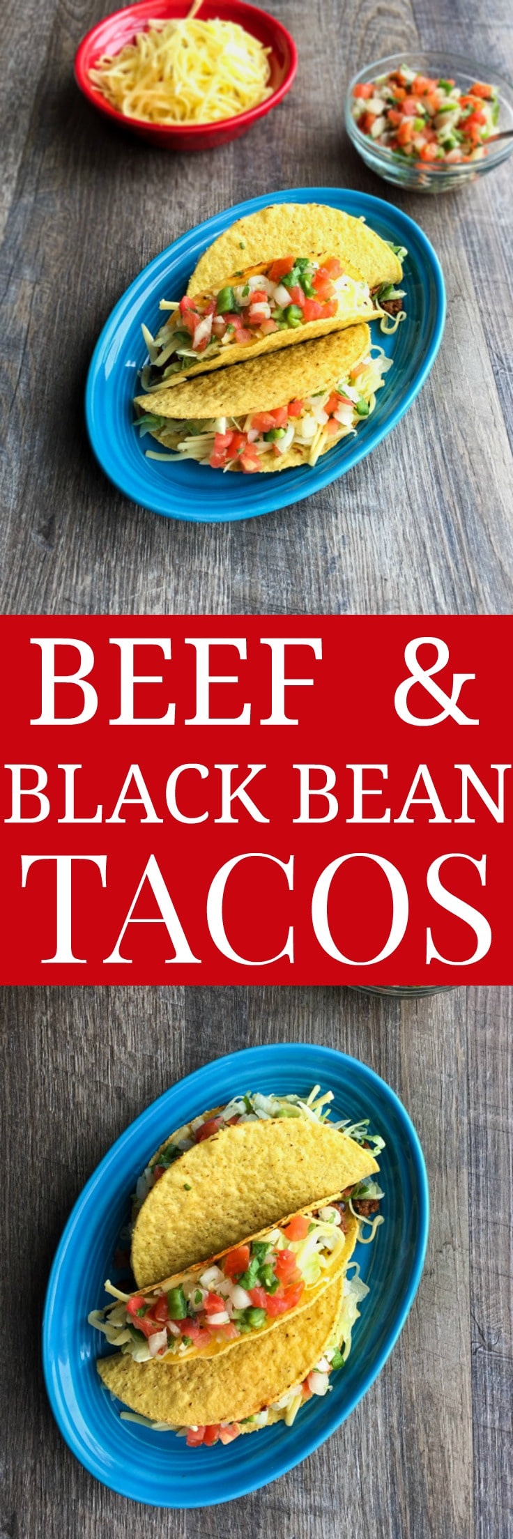 Beef and Black Bean Tacos - Healthier Dishes