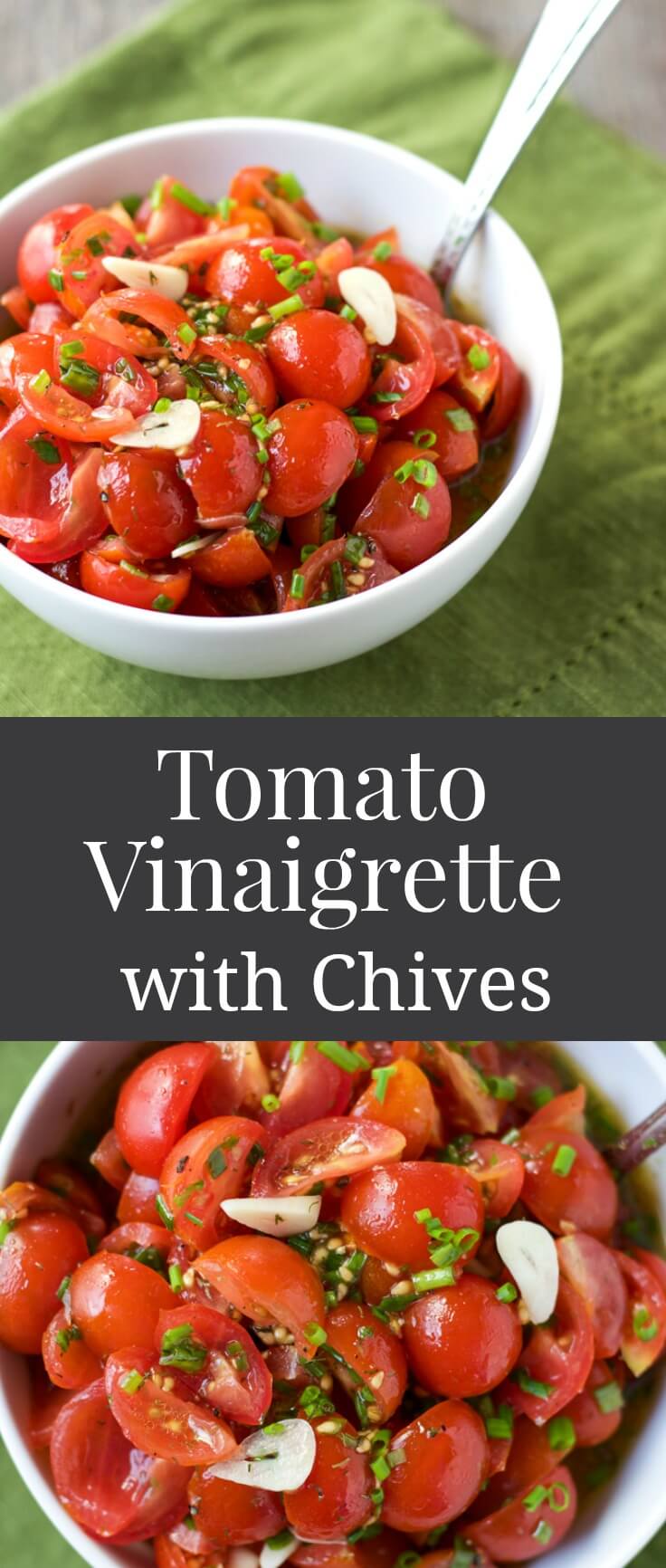 Tomato Vinaigrette - Healthier Dishes