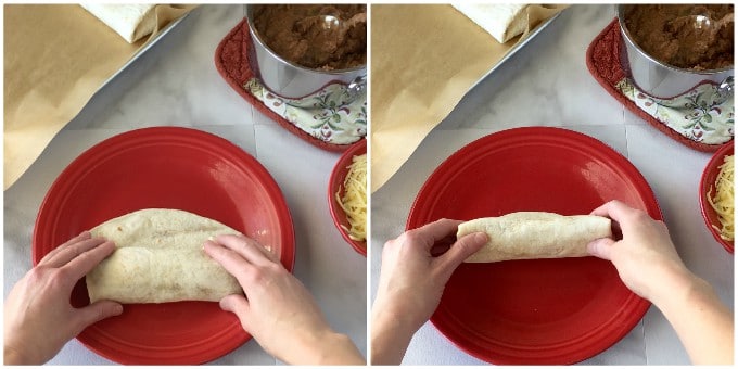 Make these Bean and Cheese Burritos and pop them into the freezer to for quick and easy lunch!