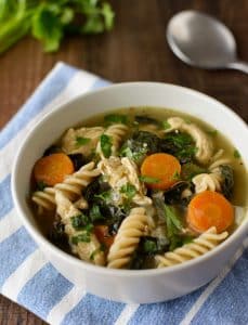Healthy Chicken Noodle Soup - Healthier Dishes